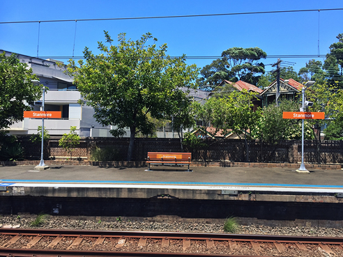 Sydney Train Signage