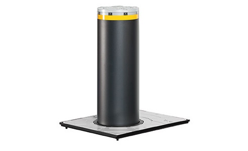 Retractable access control bollard