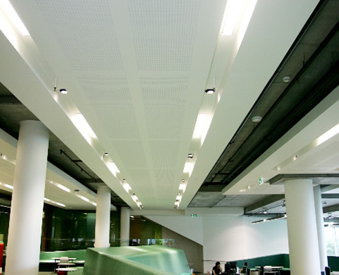 Perforated Plasterboard Ceiling Panels