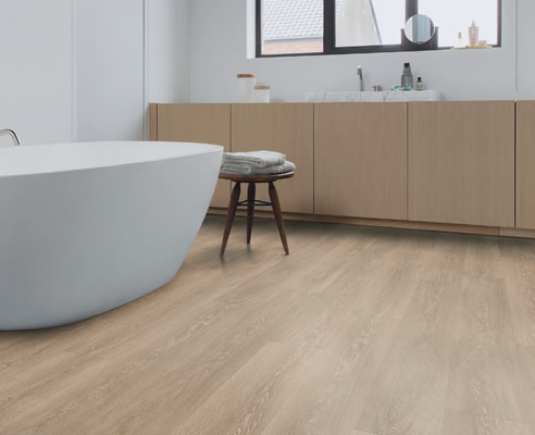 waterproof timber laminate bathroom floor