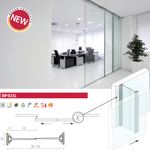 Frameless Glass Sliding Door Seal