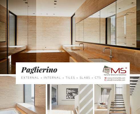 Paglierino Italian travertine