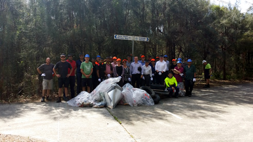 Annual Environment Week Clean-Up Sekisui Foam Australia