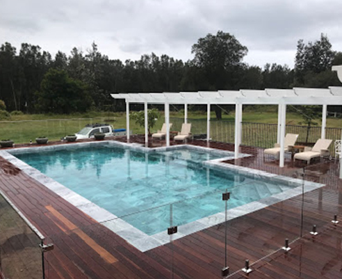 Comerong Island Pool Installation with LATICRETE