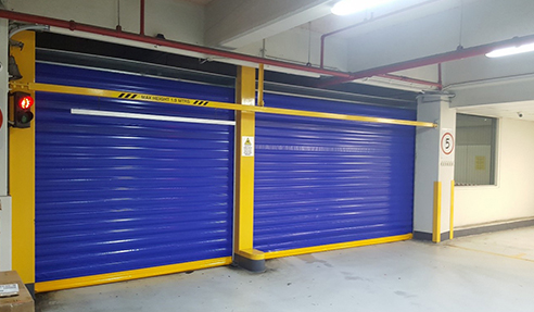 PVC Fast Action Roller Shutter Doors from DMF