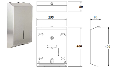 S-126 Interleaved Paper Towel Dispenser from Star Washroom