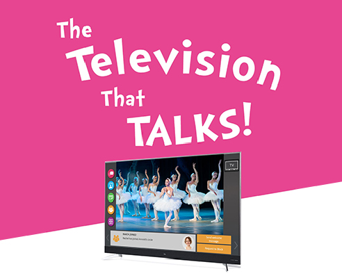 The TV That Talks Video from CareVision
