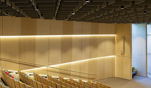 FSC Euro Birch Plywood Wall Linings for Auditorium