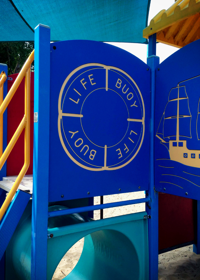 Coloured HDPE for Signage and Playgrounds from Allplastics