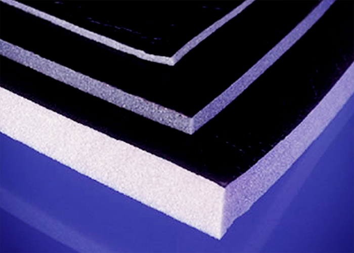 Combustion-Modified Sound Absorbing Foam for Mechanical Rooms