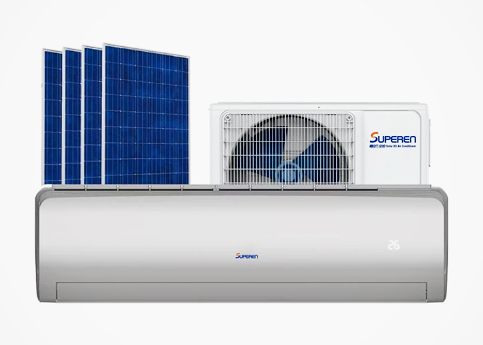 AC/DC Hybrid Solar Air Conditioners from Solartex