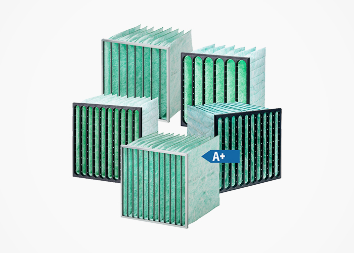 Energy Efficient HVAC Bag Filters - Hi-flo from Camfil Airepure