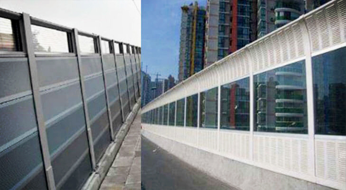 Transparent Acrylic Noise Barriers from Allplastics