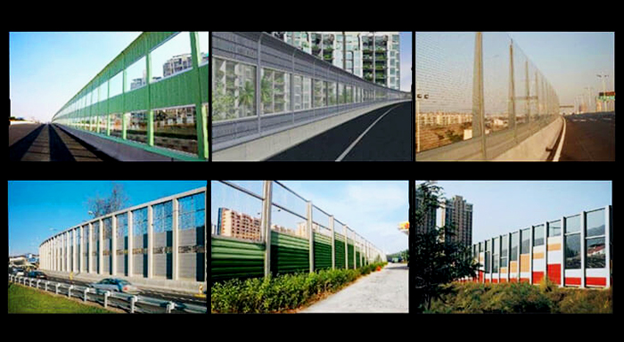 Transparent Acrylic Noise Barriers from Allplastics