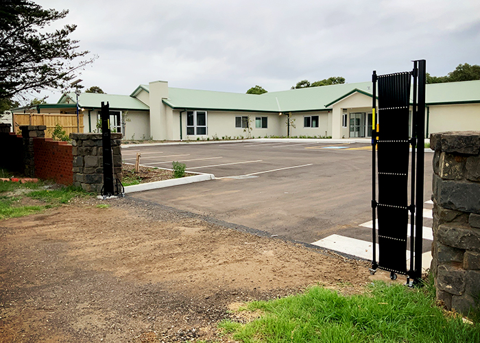 Trackless Retractable Security Gates from ATDC