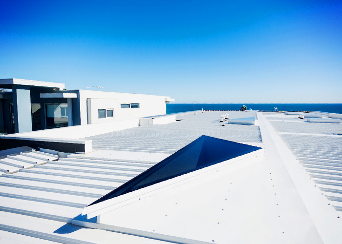 Custom-shaped Roof Windows for Modern Home by Atlite Skylights
