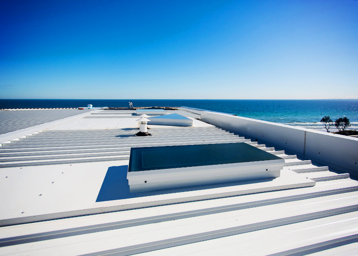 Custom-shaped Roof Windows for Modern Home by Atlite Skylights