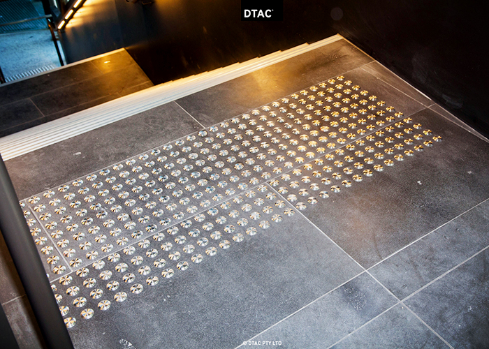 Stair Treads & Tactiles for Deakin University from DTAC