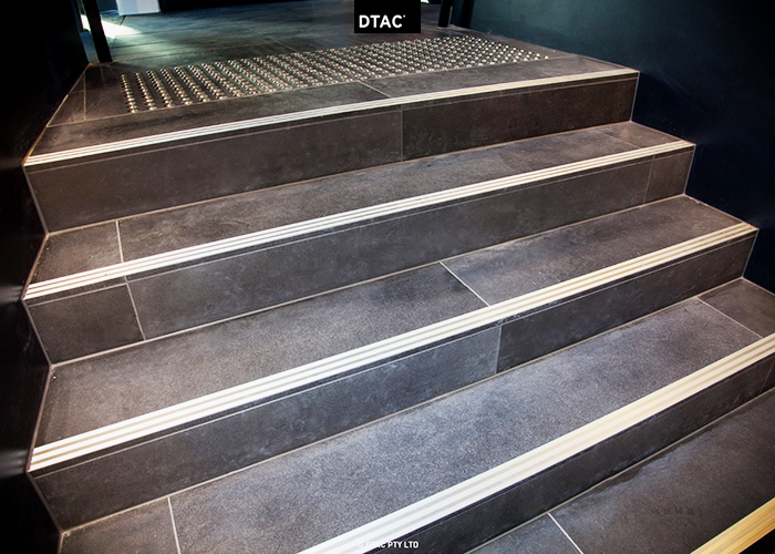 Stair Treads & Tactiles for Deakin University from DTAC