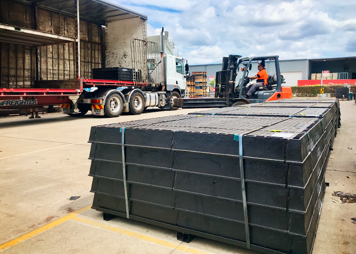 Precast Concrete Pits for the Gawler Railway Line by EJ