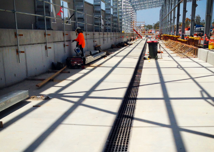 Precast Concrete Pits for the Gawler Railway Line by EJ