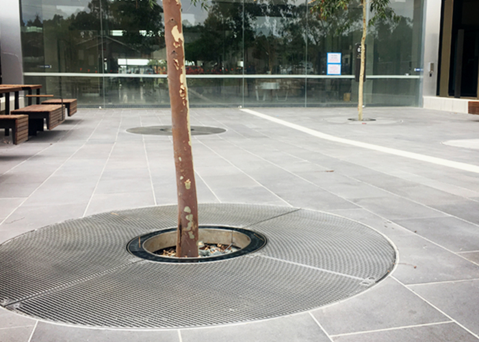 Custom Outdoor Drains & Grates for Hospitals from Hydro