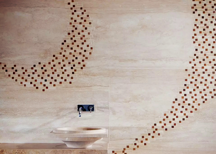 Bianco Navona Italian Travertine Pavers from RMS Marble