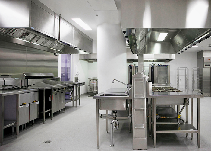 Stainless-steel Kitchen Fit-out for Bankwest Stadium by Stoddart