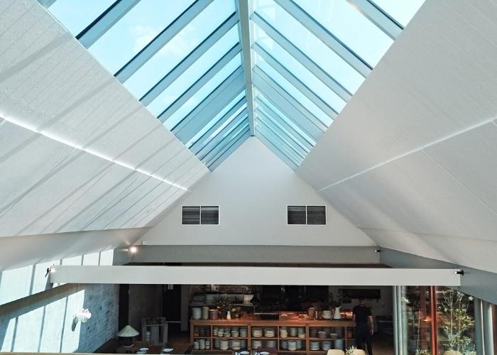 Double Glazed Gazbar System by Atlite Skylights