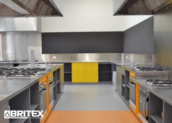 Stainless Steel Commercial Kitchen by Britex