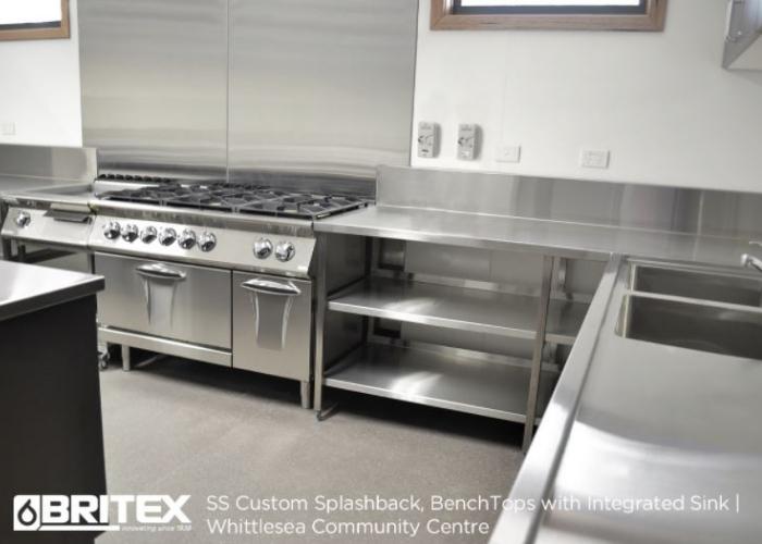 Stainless Steel Commercial Kitchen by Britex