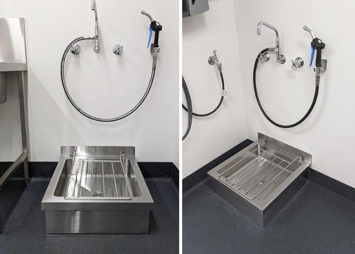 Stainless Steel Benchtops and Sinks for Healthcare by Britex