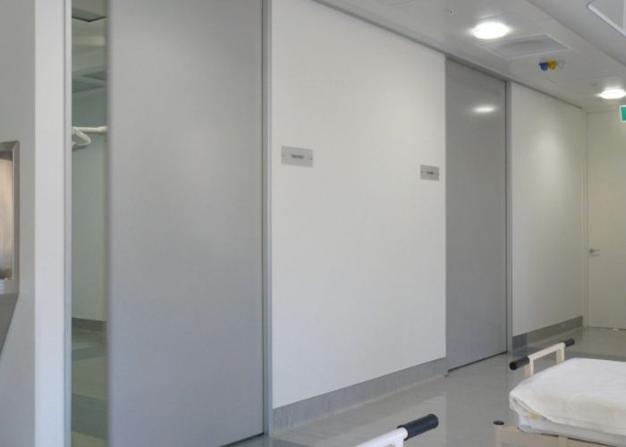 Automated Touch-Free Doors by Cavity Sliders