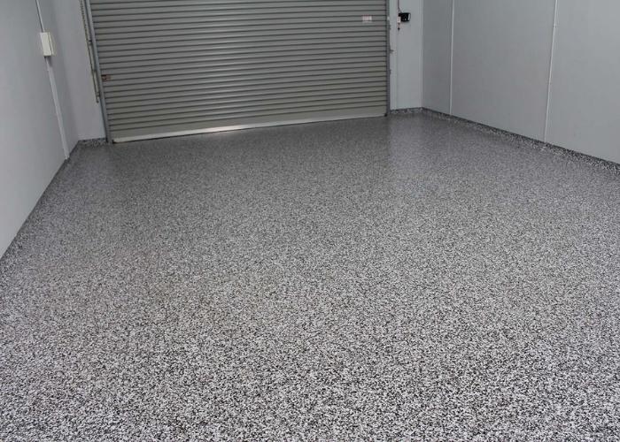 Epoxy Vinyl Flake Flooring from Danlaid