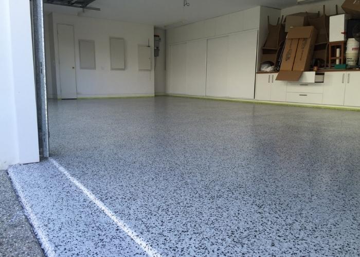 Epoxy Vinyl Flake Flooring from Danlaid