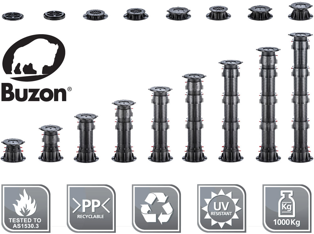 Buzon Height Adjustable Pedestal Available in Australia From PASCO