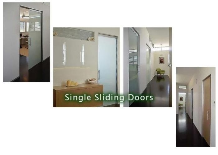 Custom Single Sliding Doors from Smooth Door Systems