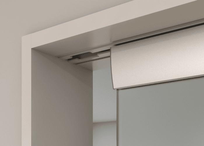 Slimline Architrave Bi-parting Cavity Slider Design