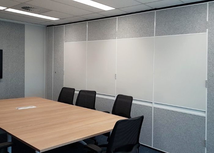 Acoustic Operable Walls for Biotronic Sydney Office from Bildspec