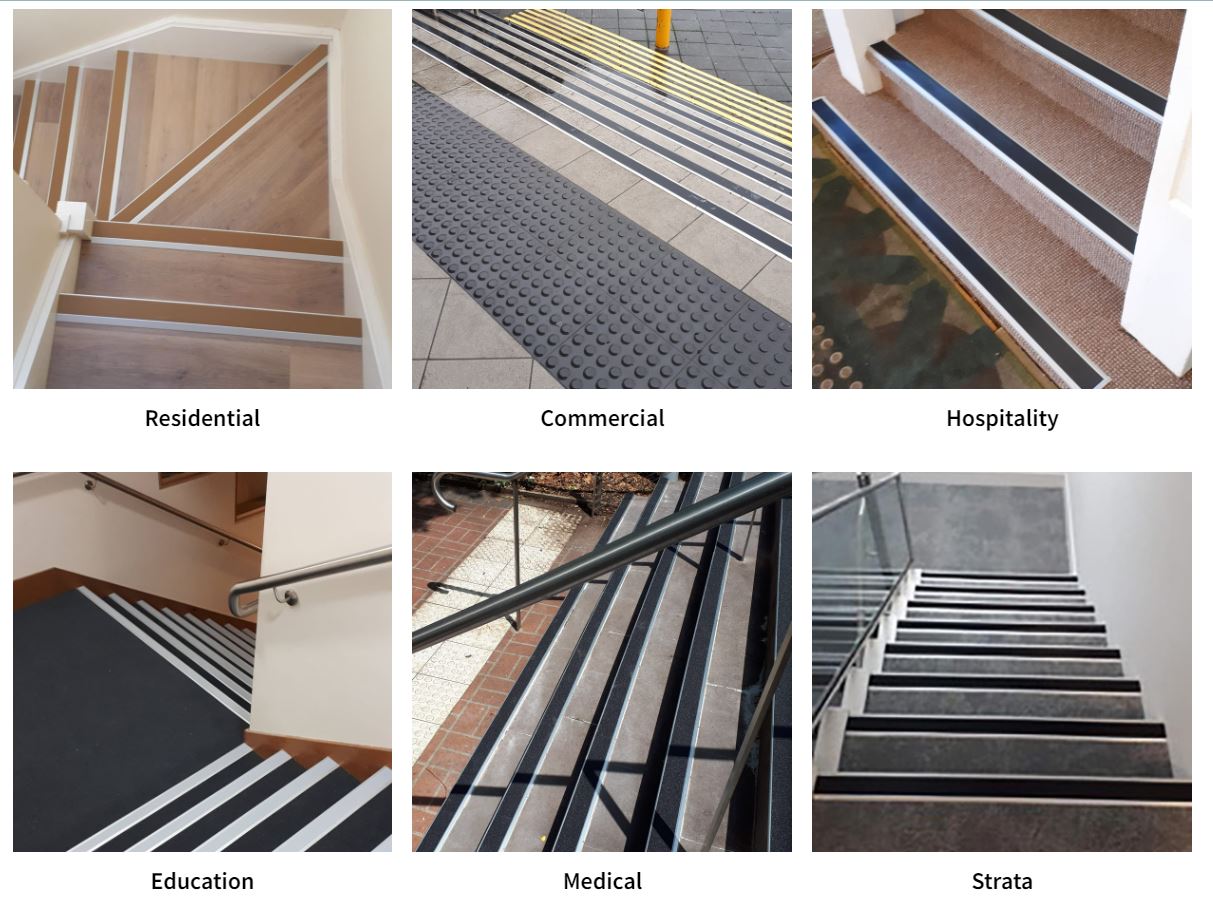 Anti-slip Surfaces for Stair Treads by CarpetCare