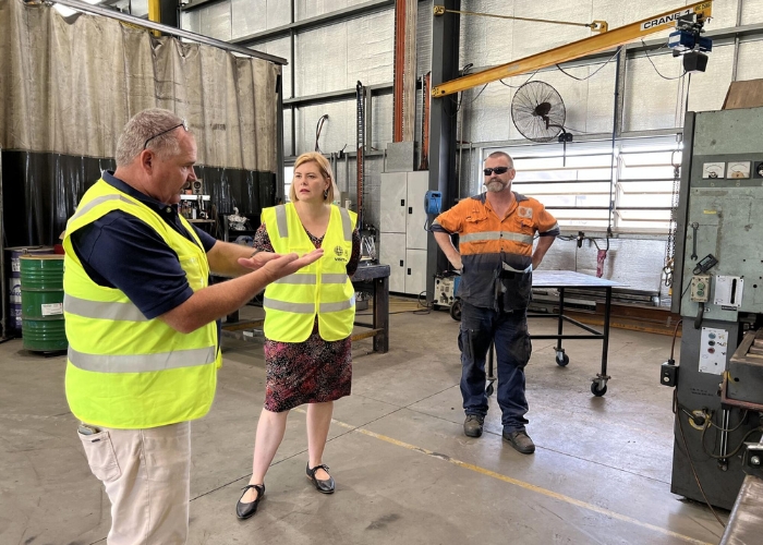 EJ Showcases Infrastructure Expertise During Visit From State MP | EJ Australia
