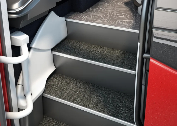 Entrance Flooring for Buses from Forbo