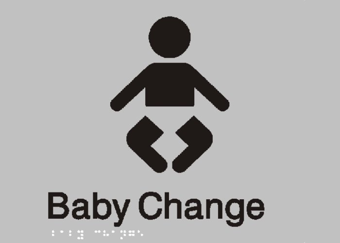 Baby Change Signage by Hillmont Signs