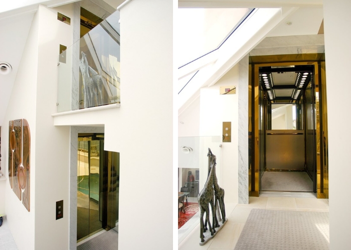 Hydraulic Drive Lifts for Private Residences by Liftronic
