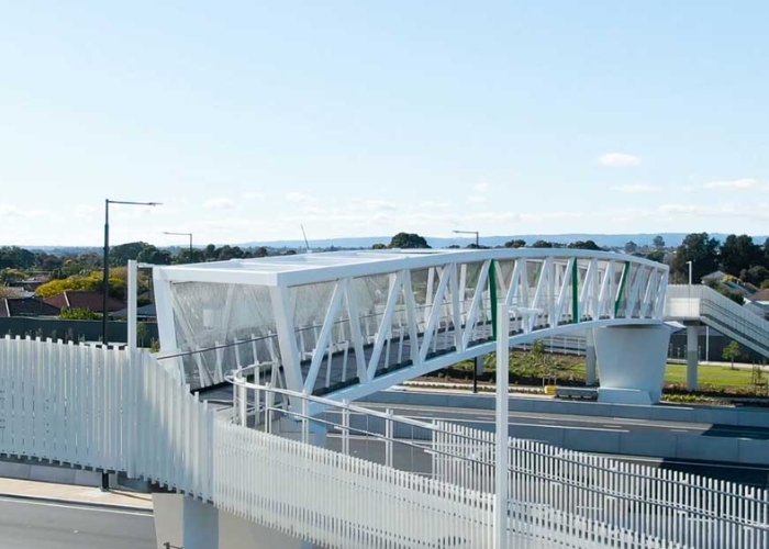 Fall Protection for Pedestrian Bridges by Ronstan