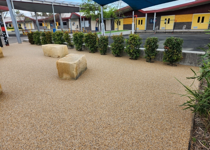Slip Resistant Outdoor Paving for Schools by StoneSet