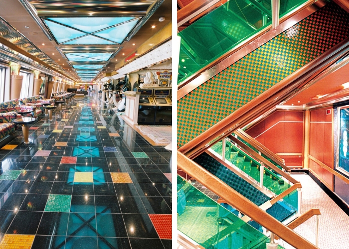 Mosaic Tiles for Cruise Ships by TREND