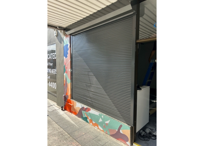 Heavy Duty Commercial Roller Shutters for Oakberry's New Bondi Store