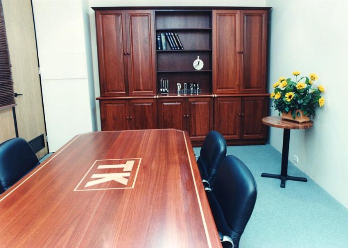 Solid Timber Boardroom Tables by DGI