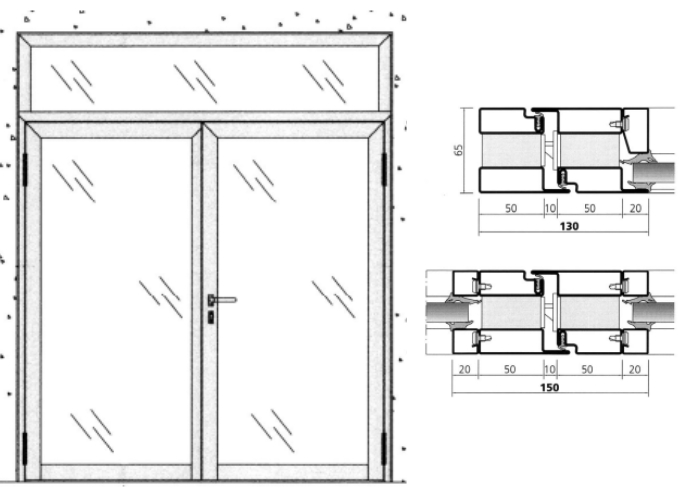 Metal Glass Fire Doors by Holland Fire Doors